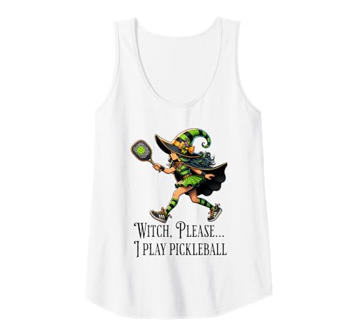 Damen Hexe, Bitte... Ich Spiele Pickleball an Halloween Pickleballer Tank Top Damen Hexe, Bitte... Ich Spiele Pickleball an Halloween Pickleballer Tank Top von Halloween Pickleball Shirts by Southerngal