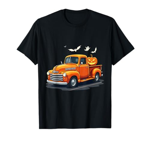 Pickup Truck Geister Kürbis Halloween Kostüm Herren Jungen Kinder T-Shirt Pickup Truck Geister Kürbis Halloween Kostüm Herren Jungen Kinder T-Shirt von Halloween Pickup Truck