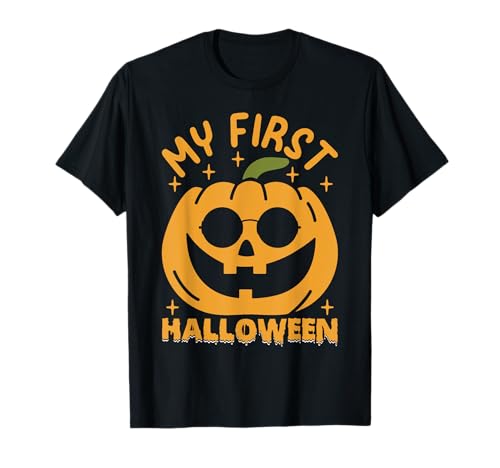 Halloween Babyparty Neugeborenes Baby My First Halloween T-Shirt Halloween Babyparty Neugeborenes Baby My First Halloween T-Shirt von Halloween Pregnancy Announcement Baby Shower