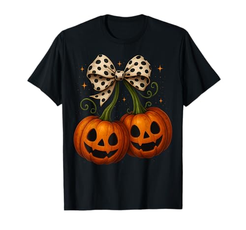 Halloween Kürbis Kirschen Herbst Mädchen Gruselige Jahreszeit T-Shirt Halloween Kürbis Kirschen Herbst Mädchen Gruselige Jahreszeit T-Shirt von Halloween Pumpkin Cherry Shirt