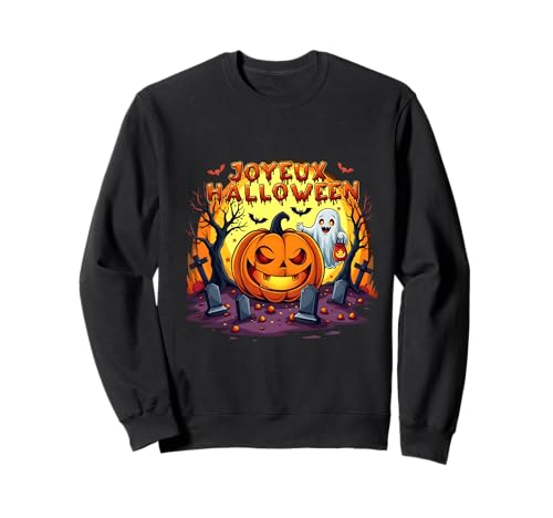 Halloween-Kostüm für Kinder – Geister und Kürbis Sweatshirt Halloween-Kostüm für Kinder – Geister und Kürbis Sweatshirt von Halloween Rigolo-KE&KA