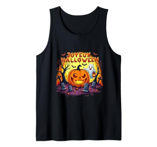 Halloween-Kostüm für Kinder – Geister und Kürbis Tank Top Halloween-Kostüm für Kinder – Geister und Kürbis Tank Top von Halloween Rigolo-KE&KA