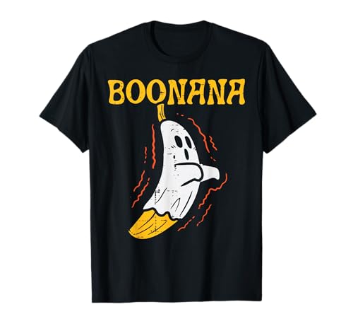 Boonana Süßes Geist Banane Halloween Kostüm Herren Damen Kinder T-Shirt Boonana Süßes Geist Banane Halloween Kostüm Herren Damen Kinder T-Shirt von Halloween Shirts For Women Men Kids Boys Girls