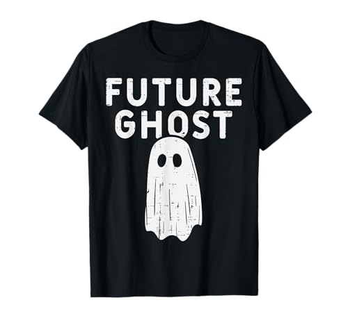 Future Ghost Lustiges Happy Halloween Kostüm Herren Damen Kinder T-Shirt von Halloween Shirts For Women Men Kids Boys Girls
