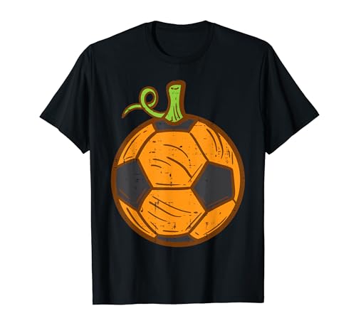 Halloween Fußball Ball Kürbis Fußball Kostüm Jungen Kinder Herren T-Shirt Halloween Fußball Ball Kürbis Fußball Kostüm Jungen Kinder Herren T-Shirt von Halloween Shirts For Women Men Kids Boys Girls