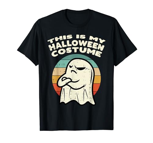 This Is My Halloween Kostüm Ghost Retro Männer Frauen Kinder Jungen T-Shirt This Is My Halloween Kostüm Ghost Retro Männer Frauen Kinder Jungen T-Shirt von Halloween Shirts For Women Men Kids Boys Girls