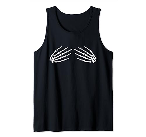 Lustiges Damen-T-Shirt mit Skelett-Händen, Halloween-T-Shirt Tank Top Lustiges Damen-T-Shirt mit Skelett-Händen, Halloween-T-Shirt Tank Top von Halloween Shirts For Women T-Shirt