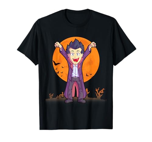 Halloween Shirt für Kinder Jungen Vampir Outfit Jungen T-Shirt Halloween Shirt für Kinder Jungen Vampir Outfit Jungen T-Shirt von Halloween Shirts Men Women & Halloween Gifts Kids