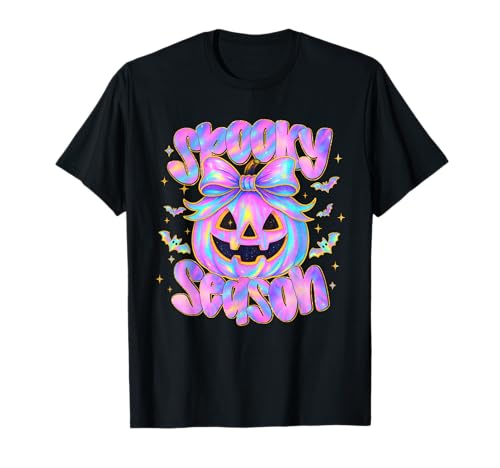 Spooky Season Preppy Pumpkin Halloween-Shirt für Damen und Kinder T-Shirt von Halloween Shirts Mens Womens Kids