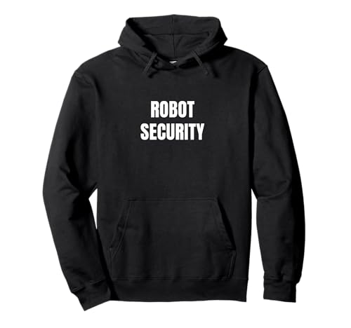 Roboter Security Mama Papa Lustiges Halloween-Kostüm Pullover Hoodie von Halloween Simple Easy Costumes and Gifts