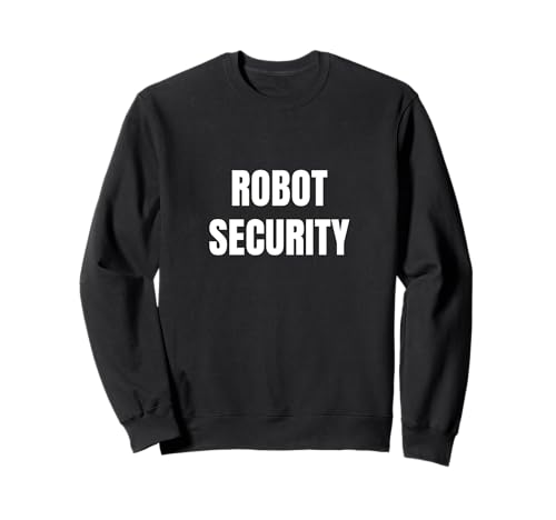 Roboter Security Mama Papa Lustiges Halloween-Kostüm Sweatshirt von Halloween Simple Easy Costumes and Gifts