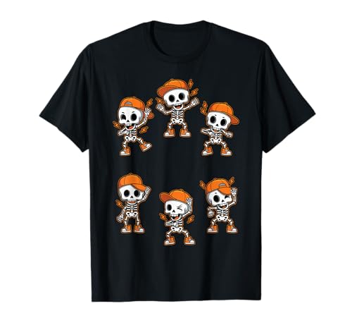 Tanzendes Skelett Kinder Halloween Niedlich Kawaii Lustig T-Shirt Tanzendes Skelett Kinder Halloween Niedlich Kawaii Lustig T-Shirt von Halloween Skeleton Dance Party Funny Skeleton