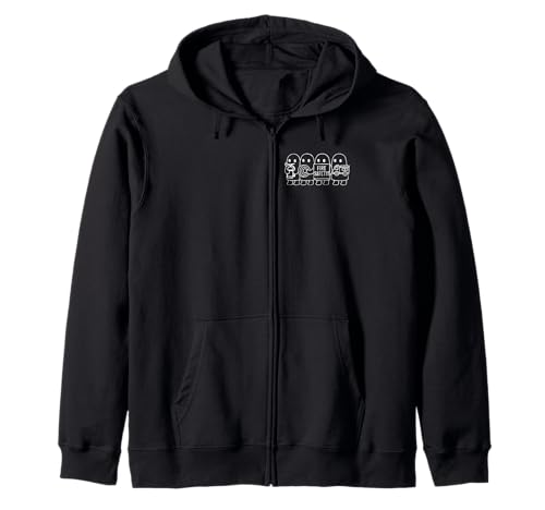 Lustiges Feuerwehrmann-Kostüm für Kinder, Halloween, niedlicher lustiger Geist Kapuzenjacke Lustiges Feuerwehrmann-Kostüm für Kinder, Halloween, niedlicher lustiger Geist Kapuzenjacke von Halloween Spooky Crew Fire Safety Squad