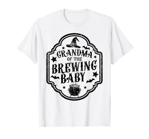 Zitat Grandma of The Brewing Baby T-Shirt von Halloween Spooky Family by NLTS