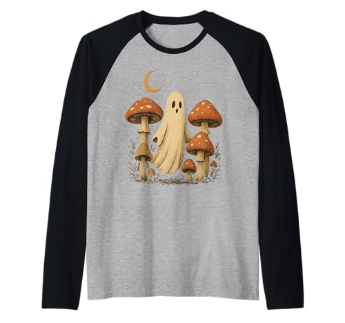 Lustiger Pilzgeist für Damen, Halloween, Vintage Raglan Lustiger Pilzgeist für Damen, Halloween, Vintage Raglan von Halloween Spooky Forest Gifts Apparel