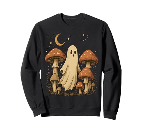 Lustiger Pilzgeist für Damen, Halloween, Vintage Sweatshirt Lustiger Pilzgeist für Damen, Halloween, Vintage Sweatshirt von Halloween Spooky Forest Gifts Apparel