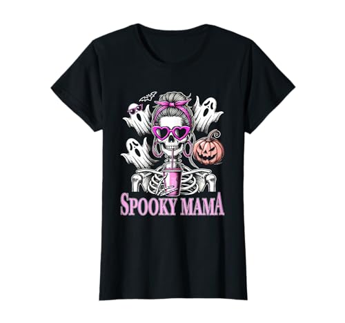 Gruselige Jahreszeit Halloween Spooky Mama T-Shirt Gruselige Jahreszeit Halloween Spooky Mama T-Shirt von Halloween Spooky Mama Frauen Damen