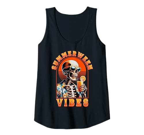 Damen Summerween Halloween Sommer Party Kostüm Lustig Summerween Tank Top Damen Summerween Halloween Sommer Party Kostüm Lustig Summerween Tank Top von Halloween Summer Party Costume