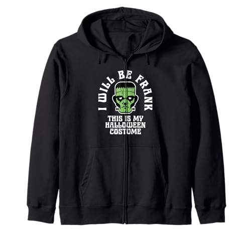 Ich werde Frank Halloween Kostüm Frankenstein Männer Jungen Kapuzenjacke Ich werde Frank Halloween Kostüm Frankenstein Männer Jungen Kapuzenjacke von Halloween Teez für Frauen Männer Kinder Jungen