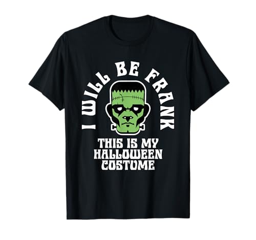 Ich werde Frank Halloween Kostüm Frankenstein Männer Jungen T-Shirt Ich werde Frank Halloween Kostüm Frankenstein Männer Jungen T-Shirt von Halloween Teez für Frauen Männer Kinder Jungen