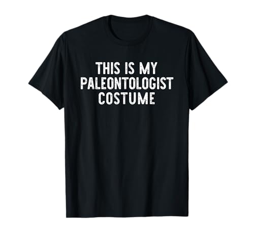 This Is My Paleontologist Costume Halloween Easy Kids Adult T-Shirt von Halloween This Is My Paleontologist Costume