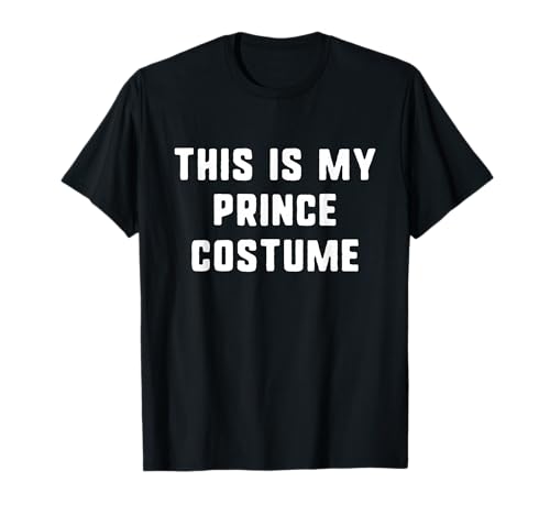 This Is My Prince Costume Halloween Funny Easy Kids Adult T-Shirt von Halloween This Is My Prince Costume
