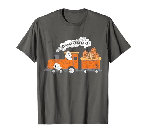 Halloween Zug Boo Kleinkind Jungen Lustiger Geist Kürbis T-Shirt Halloween Zug Boo Kleinkind Jungen Lustiger Geist Kürbis T-Shirt von Halloween Train Boo cute ghost shirt -More Here