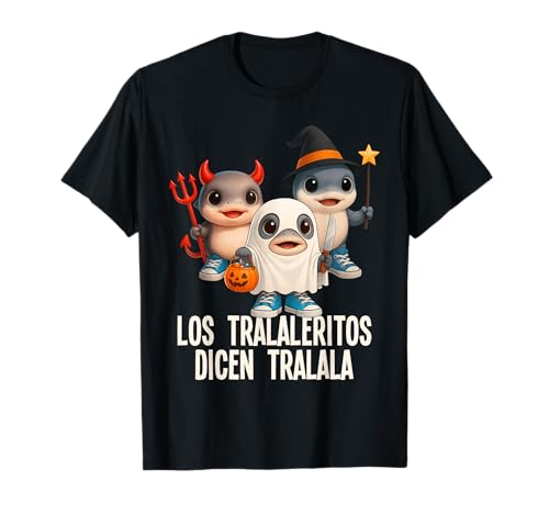 Lustiges Brainrot Los Tralaleritos Halloween-Kostüm AI Kinder T-Shirt Lustiges Brainrot Los Tralaleritos Halloween-Kostüm AI Kinder T-Shirt von Halloween Tralaleritos Dicen Tralala