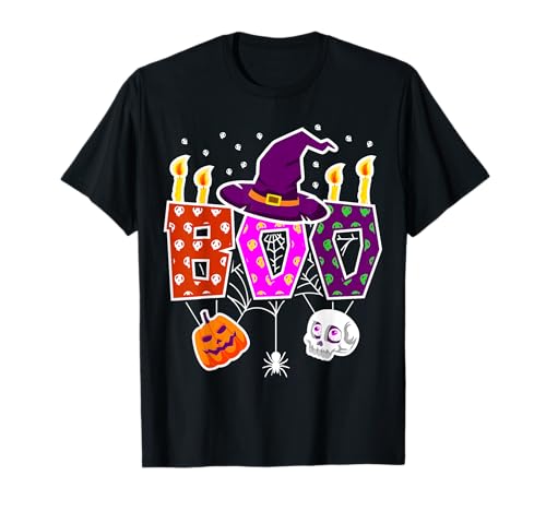 Halloween Kürbis Hexenhut Boo Halloween Kostüm Damen Herren T-Shirt Halloween Kürbis Hexenhut Boo Halloween Kostüm Damen Herren T-Shirt von Halloween Tshirt Women Men Kids Funny Costume 2022