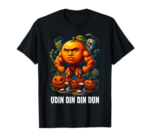 Udin din din dun Italian Brainrot Meme Halloween Kinder T-Shirt von Halloween Udin din din dun Udindindindun Kid Boys