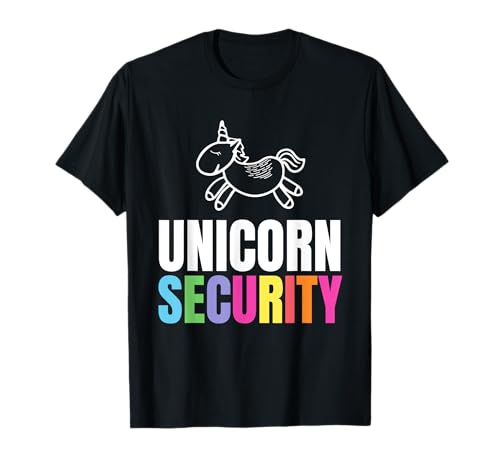 Halloween Papa Mama Tochter Erwachsene Kostüm Einhorn Sicherheit T-Shirt Halloween Papa Mama Tochter Erwachsene Kostüm Einhorn Sicherheit T-Shirt von Halloween Unicorn Security