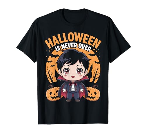 Halloween Anime Vampir Halloween is Never Over Boys Kids T-Shirt Halloween Anime Vampir Halloween is Never Over Boys Kids T-Shirt von Halloween Vampire Anime Tees NYC