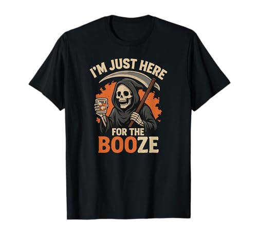 Boo-Halloween Booze, Männer Kostüm Whiskey Halloween T-Shirt Boo-Halloween Booze, Männer Kostüm Whiskey Halloween T-Shirt von Halloween Witches Gothic Clothing Accessories Gift