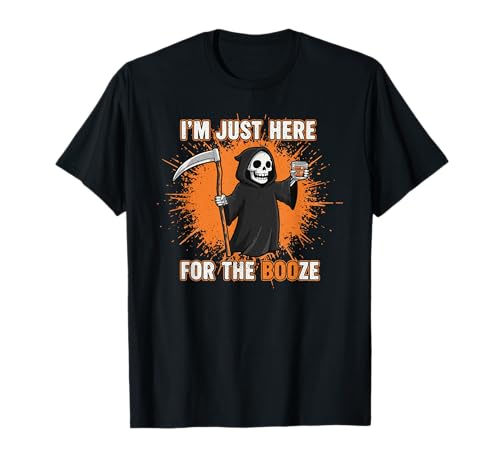 Boo-Halloween Booze, Männer Kostüm Whiskey Halloween T-Shirt Boo-Halloween Booze, Männer Kostüm Whiskey Halloween T-Shirt von Halloween Witches Gothic Clothing Accessories Gift