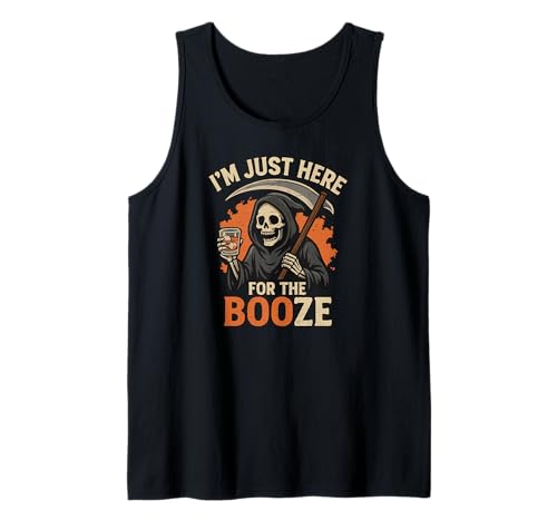 Boo-Halloween Booze, Männer Kostüm Whiskey Halloween Tank Top Boo-Halloween Booze, Männer Kostüm Whiskey Halloween Tank Top von Halloween Witches Gothic Clothing Accessories Gift