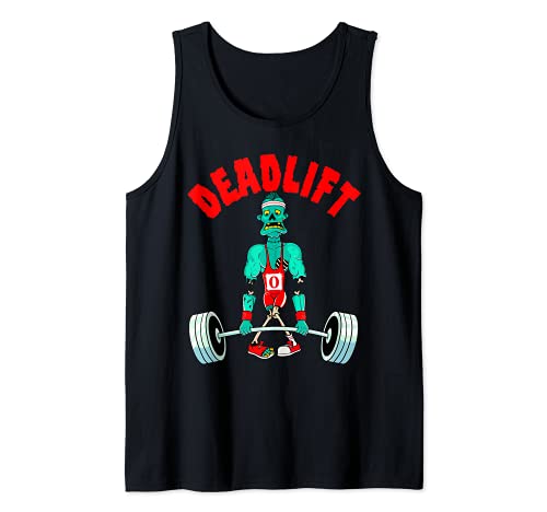 Halloween Workout Zombie Deadlift Gewichtheben Männer Frauen Tank Top Halloween Workout Zombie Deadlift Gewichtheben Männer Frauen Tank Top von Halloween Workout Merch Store