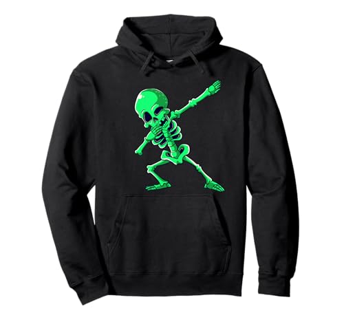 Dabbing Skelett Halloween Tanzen Skelette Jungen Mädchen Pullover Hoodie Dabbing Skelett Halloween Tanzen Skelette Jungen Mädchen Pullover Hoodie von Halloween Zeit Merch Shop
