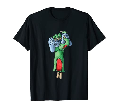 Halloween Gamer Zocker Zombie Jungen Teenager Gaming T-Shirt Halloween Gamer Zocker Zombie Jungen Teenager Gaming T-Shirt von Halloween Zocker Gamer Für Jungen
