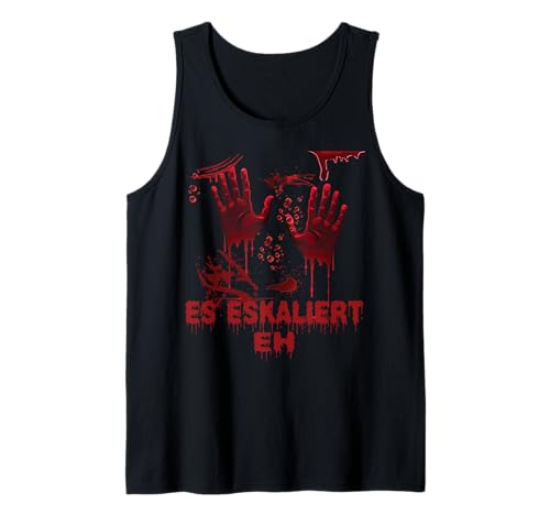 Blutige Hände Halloween Kostüm Herren & Damen Blutspritzer Tank Top Blutige Hände Halloween Kostüm Herren & Damen Blutspritzer Tank Top von Halloween Zombie Kostüm Blut Vampir Verkleidung