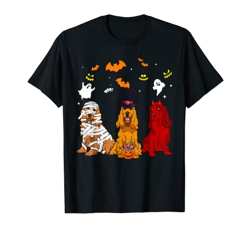 Halloween Cockerspaniel Hundeliebhaber Mama Hexe Demon T-Shirt Halloween Cockerspaniel Hundeliebhaber Mama Hexe Demon T-Shirt von Halloween cockerspaniel Dogs Lovers Costume Shirt