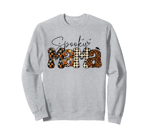 Gruselige Mama Halloween Kokette Schleife Halloween Gruselige Mama Sweatshirt von Halloween spooky mama men women