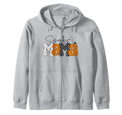 Retro Mama Gruselige Halloween Kokette Schleife Halloween für Frauen Kapuzenjacke von Halloween spooky mama men women