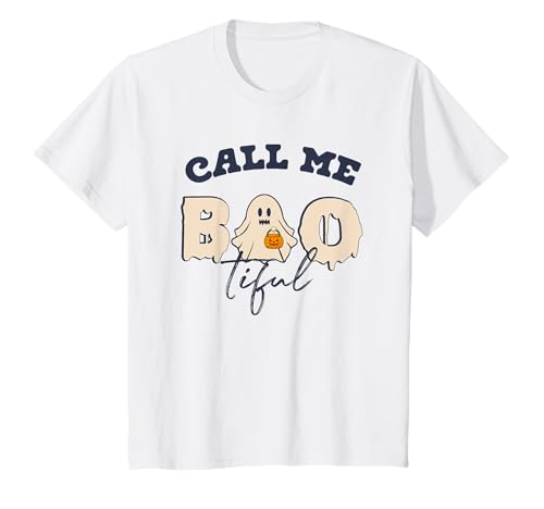 Kinder Halloween Call Me Bootiful T-Shirt von Halloween