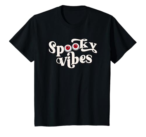 Kinder Halloween Spooky Vibes T-Shirt von Halloween