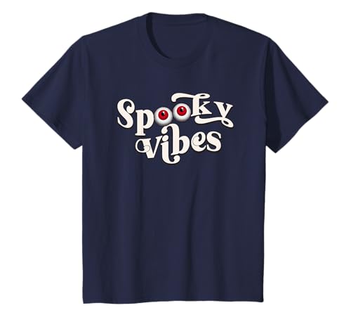 Kinder Halloween Spooky Vibes T-Shirt von Halloween