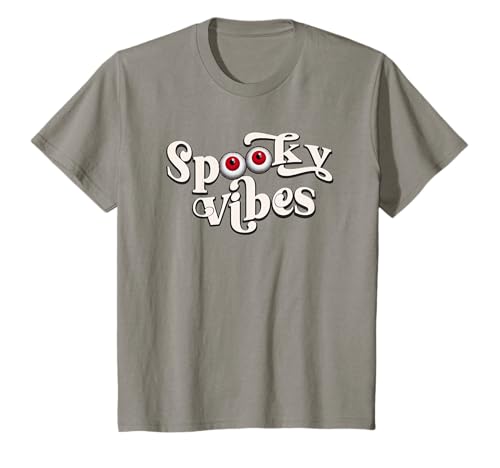 Kinder Halloween Spooky Vibes T-Shirt von Halloween