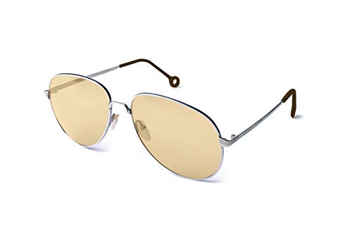 Hally & Son HS004S02 Brille, Palladiumsilber, 61 16 142, Unisex, Erwachsene von Hally & Son