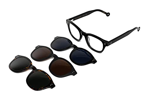 Hally & Son Unisex HS794V01 Sonnenbrille, Black Hally & Son Unisex HS794V01 Sonnenbrille, Black von Hally & Son