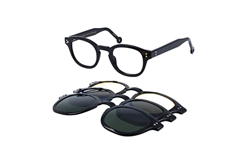 Hally & Son Unisex HS818V01 Sonnenbrille, Black von Hally & Son