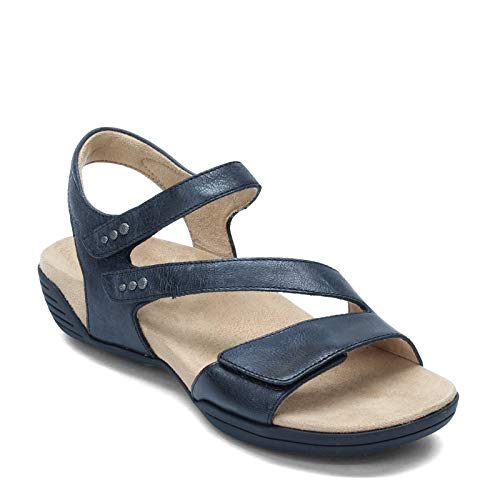 Halsa Footwear Flache Damen-Sandalen, Schwarz, 42 EU Halsa Footwear Flache Damen-Sandalen, Schwarz, 42 EU von Halsa Footwear